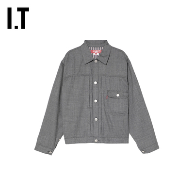ITJUNYAWATANABE翻领排扣夹克
