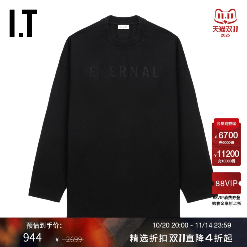 ITFEAROFGOD中长款长袖T恤
