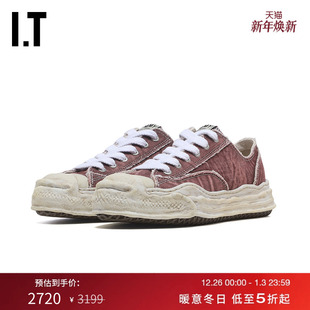 Mihara 复古街头感厚底低帮休闲鞋 Yasuhiro女款 新款 做旧运动鞋