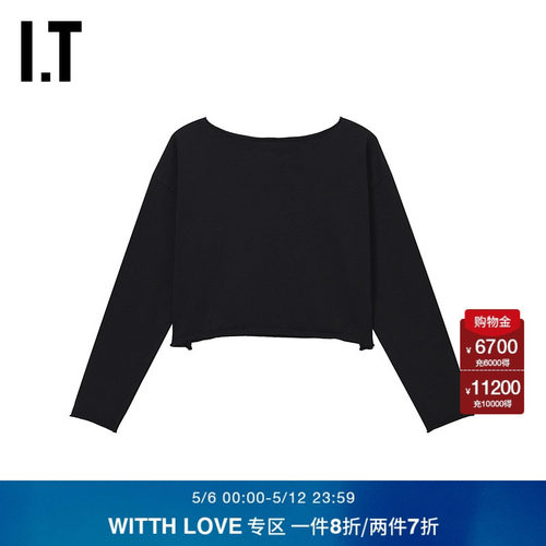 ITWITTHLOVE大圆领卫衣