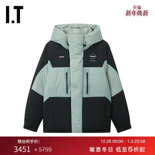 连帽羽绒服新款 BRISTOL男装 潮流酷感羽绒外套252020M F.C.REAL