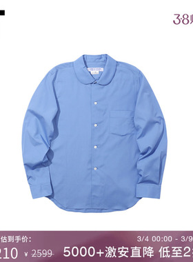 IT CDG COMME DES GARCONS COMME DES GARCONS女装娃娃领长袖衬衫