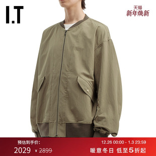 复古有型飞行员外套FA033EMP 无领拉链夹克新款 nanamica男装