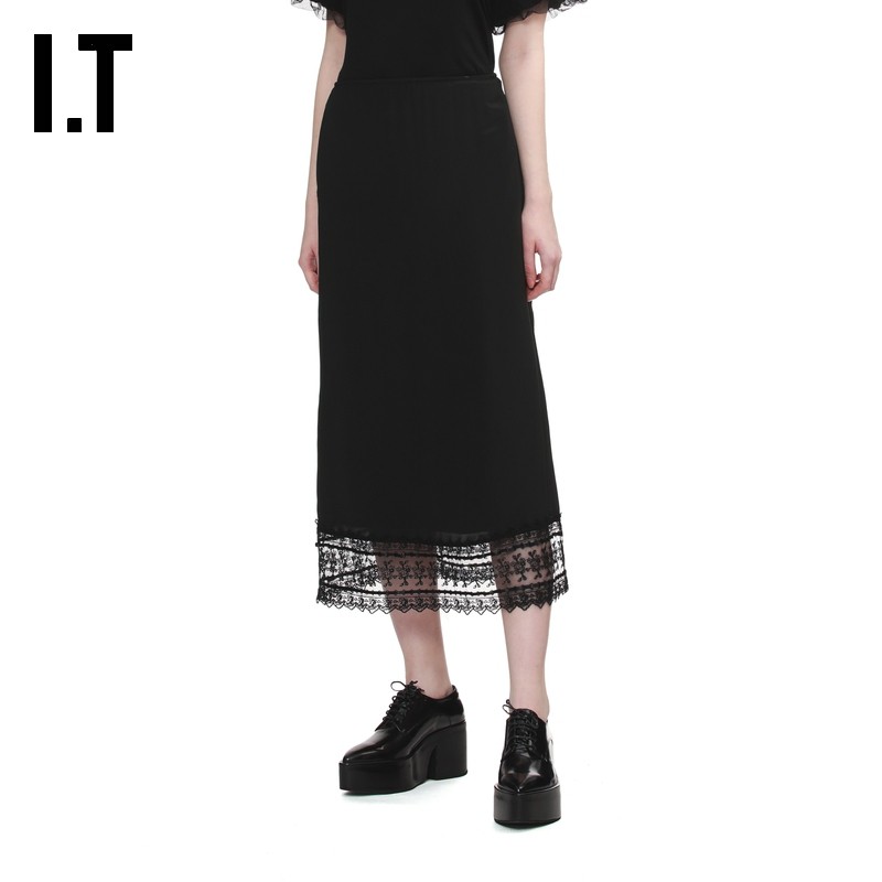 IT Simone Rocha女装半身裙中长裙新款蕾丝裙摆直筒裙316614XP,女装/女士精品,半身裙,淘宝优惠券,粉丝福利购,淘宝优惠卷