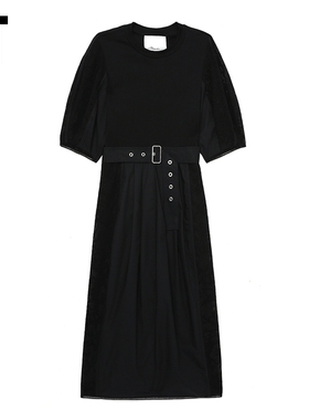 IT 3.1 Phillip Lim女装泡泡袖连衣裙新品时髦配腰带中长裙014FBL