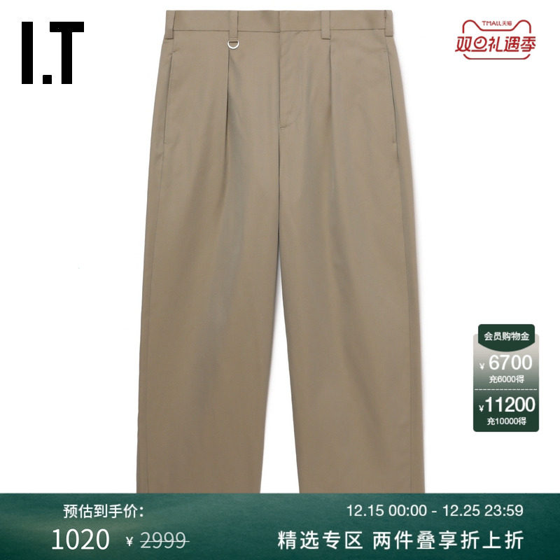 ITSOPH.SOPHNET.宽松西装长裤