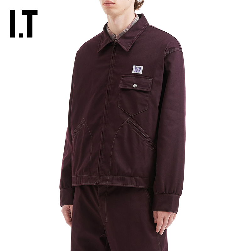 ITNEEDLES翻领拉链夹克