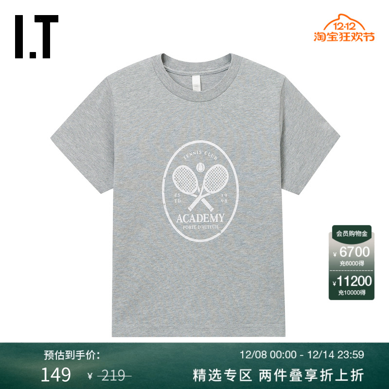 ITWITTHLOVE圆领短袖T恤