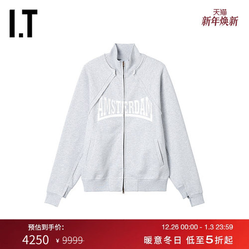 ITVETEMENTS立领拉链夹克