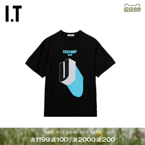 IT UNDERCOVER高桥盾男装短袖T恤新款潮流个性宽松半袖1F3808MQ