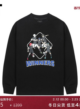 IT F.C.REAL BRISTOL|蓝色监狱联名系列男装长袖T恤新款圆领上衣