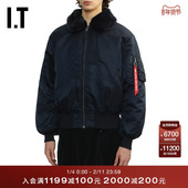 帅气潮酷两面穿毛领外套 飞行员夹克新款 MASTERMIND WORLD男装