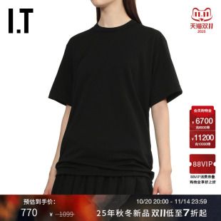 CDG GARCONS女宽松纯色短袖 COMME GARCONS T恤 DES