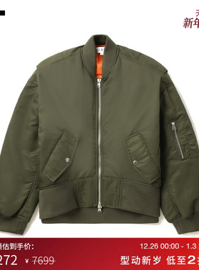 IT JW Anderson女装廓形飞行员夹克新款宽松拉链外套JK0381XO