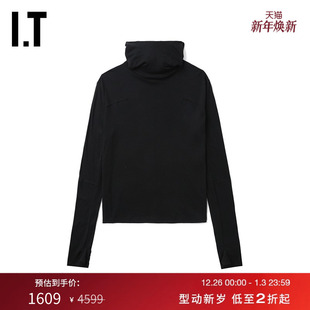 UNDERCOVER高桥盾女装 衫 连帽上衣新款 纯色合身长袖 C1806XL 时尚