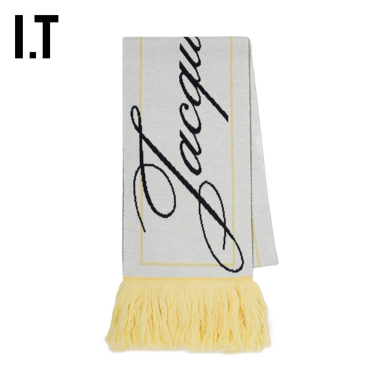 ITJACQUEMUS流苏羊毛围巾