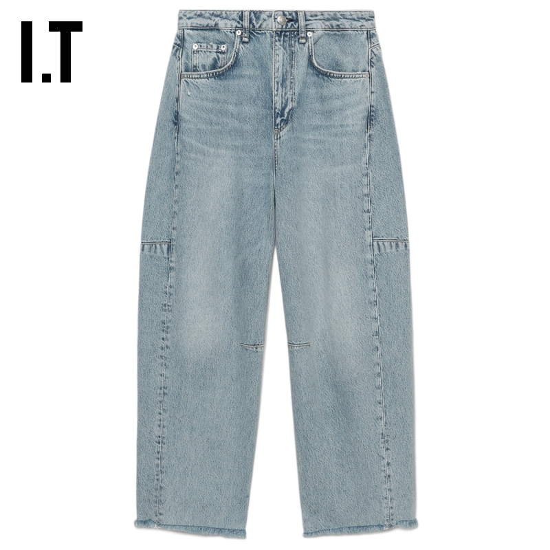 ITrag&bone宽松牛仔长裤