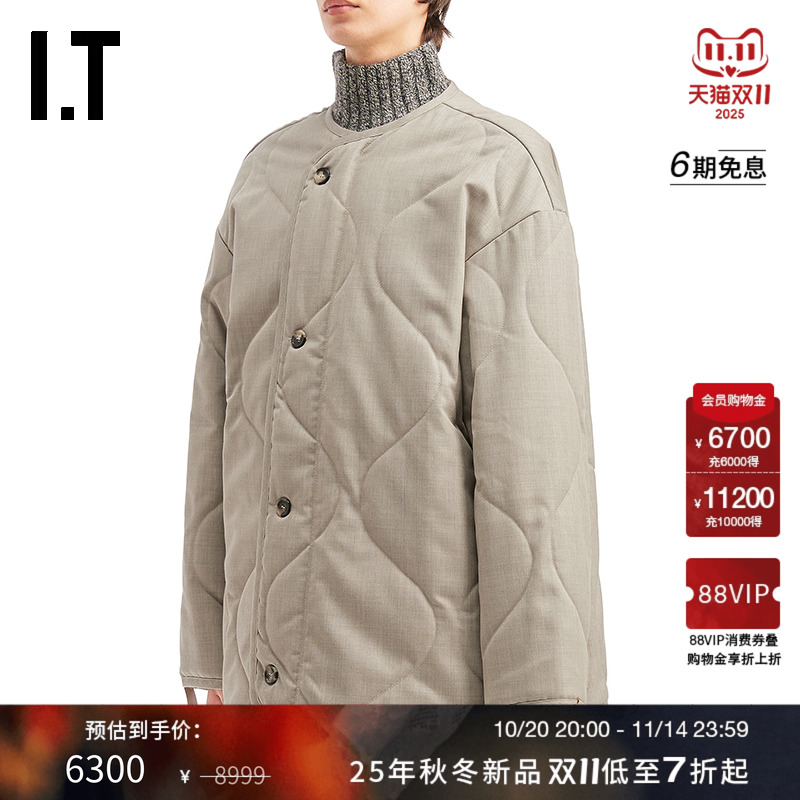 ITJWAnderson无领绗缝夹克