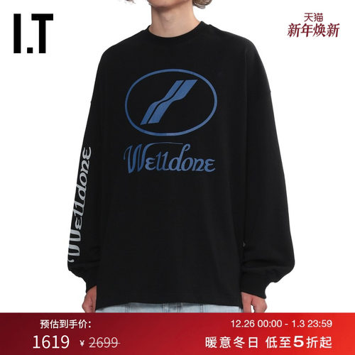 ITWe11Done宽松长袖T恤