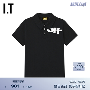 B11001XO ABLOH™童装 OFF WHITE logo印花polo衫 VIRGIL 新款