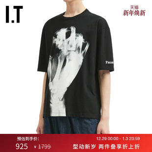 潮流暗黑印花半袖 T恤新款 圆领短袖 48138M UNDERCOVER高桥盾男装