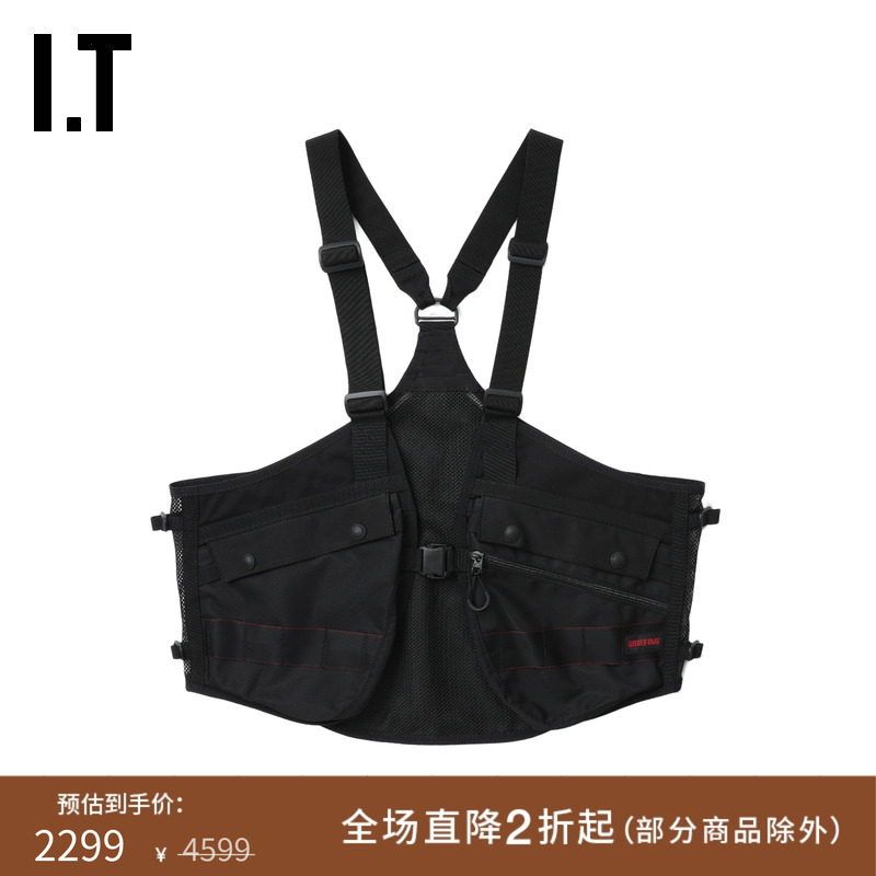 IT肩带马甲外搭潮酷机能感