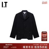 CDG SHIRT男装 COMME des GARCONS 圆弧下摆翻领西装 夹克外套