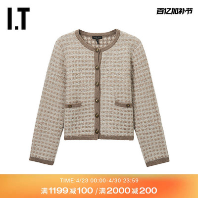 ITrag&bone格纹针织开衫