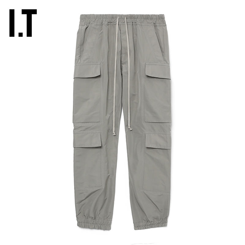 ITRickOwens束脚工装裤