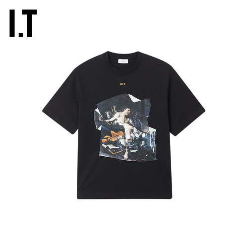 OFF-WHITE™圆领短袖T恤