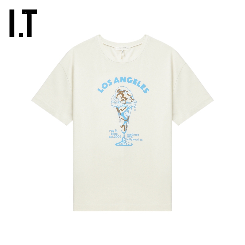 ITrag&bone短袖T恤青春甜美