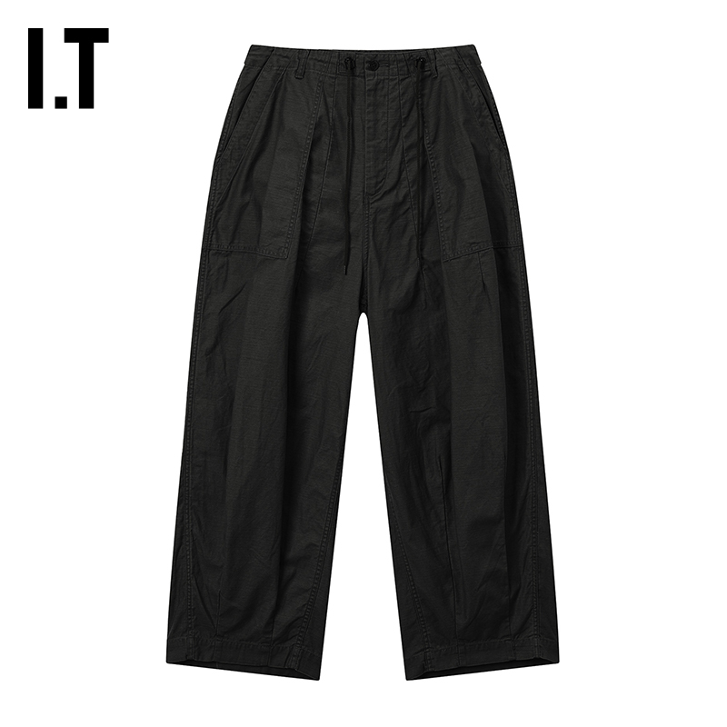 ITNEEDLES阔腿裤工装裤