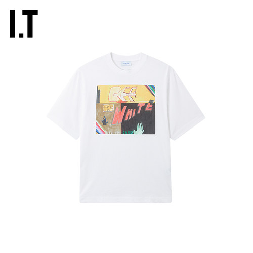 ITOFF-WHITE™印花短袖T恤