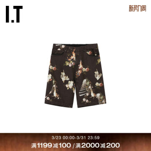 文艺艺术感直筒裤 新款 休闲短裤 F45121MQ UNDERCOVER高桥盾男装