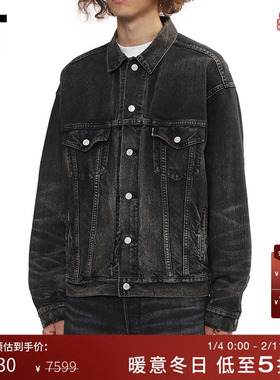 IT JUNYA WATANABE男装牛仔夹克新款个性街潮水洗磨白外套PJ919MP