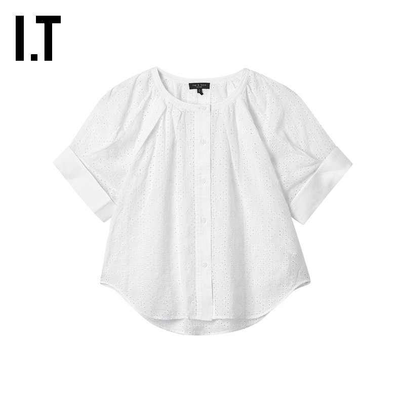 ITrag&bone圆领短袖衬衫