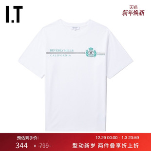 Rich女装 宽松短袖 T恤新款 6258WHXO 休闲随性圆领半袖 Sporty