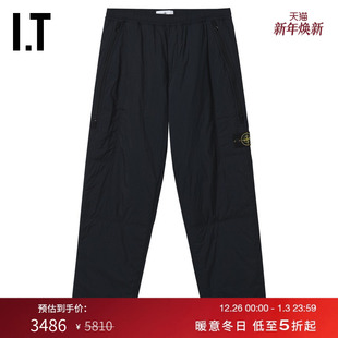 松紧腰长裤 ISLAND男装 新款 简约帅气休闲裤 0182MP 直筒裤 STONE