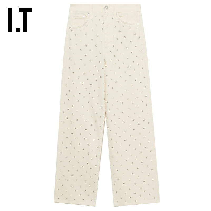 ITrag&bone宽松牛仔长裤