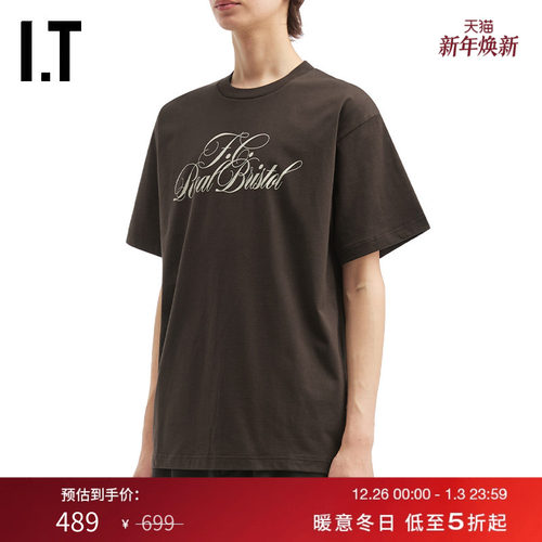 ITF.C.REALBRISTOL多色短袖T恤