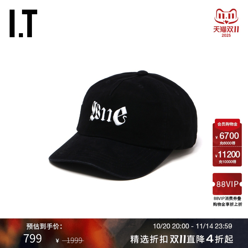 ITWe11Done水洗磨白棒球帽