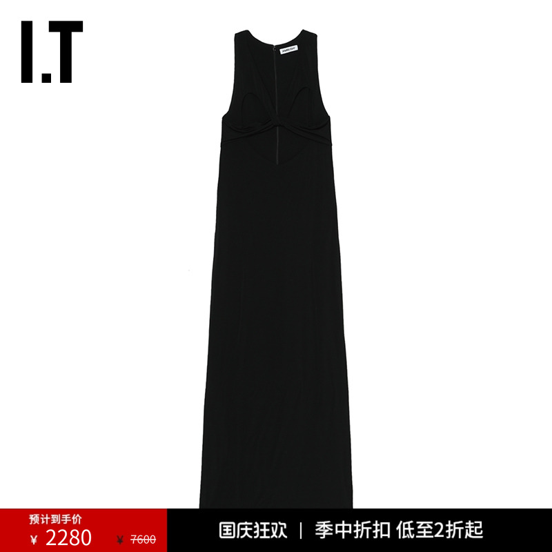 ITAMBUSH无袖连衣裙性感时髦