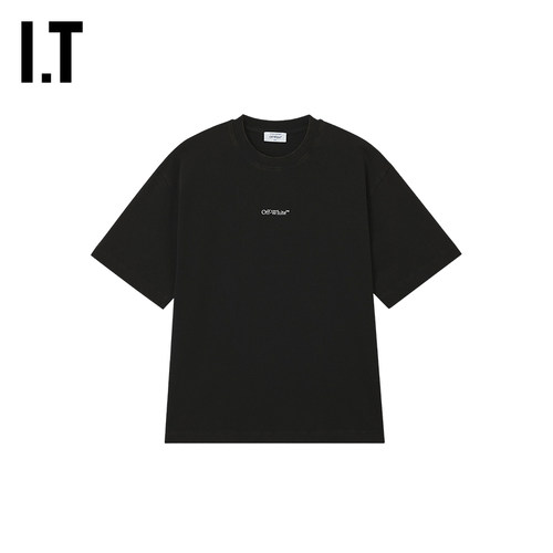 OFF-WHITE™圆领短袖T恤