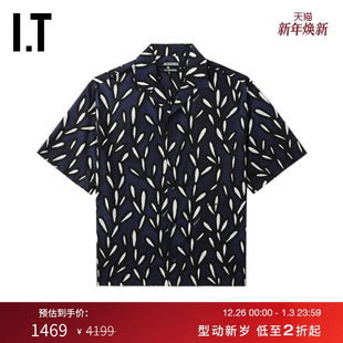 JACQUEMUS男装 随性度假风满幅图案花衬衫 短袖 新款 011705MO 衬衫
