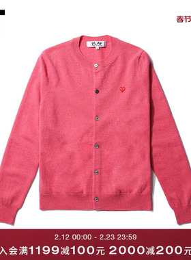 IT CDG PLAY COMME des GARÇONS川久保玲女针织开衫通勤合身外套