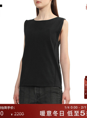 IT OUR LEGACY女装宽松圆领背心新款背面镂空无袖上衣4256LCXP