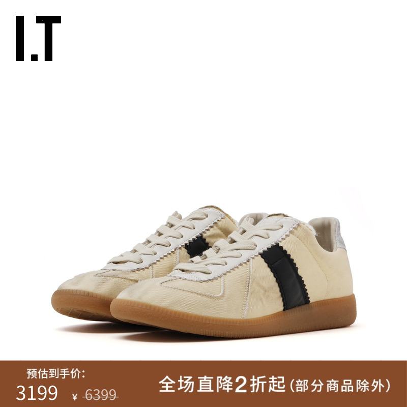 IT Maison Margiela女款做旧运动鞋新款复古活力拼接休闲鞋P8771O