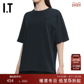 Maison 休闲基础款 Kitsune女装 宽松短袖 T恤新款 半袖 PW114KXP