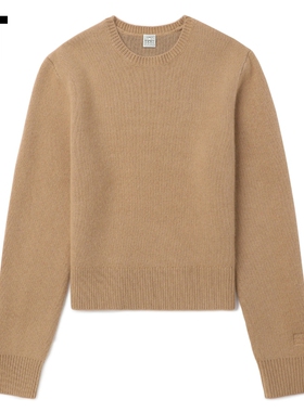 IT TOTEME女装合身圆领针织衫新款简洁时尚纯色薄毛衣4WRT26XN