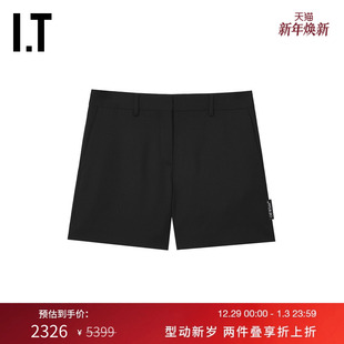 新款 OFF 5E0000XO 纯色休闲短裤 WHITE ABLOH™女装 VIRGIL